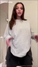 Not Brooke Monk striptease Spiderman suit