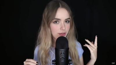 Up-close ASMR | (not) Kiernan Shipka gives you tingles with her hot mouth (non-porn)