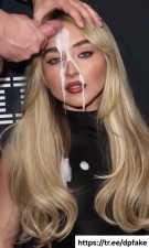 Sabrina Carpenter Cumshot Compilation Porn Video