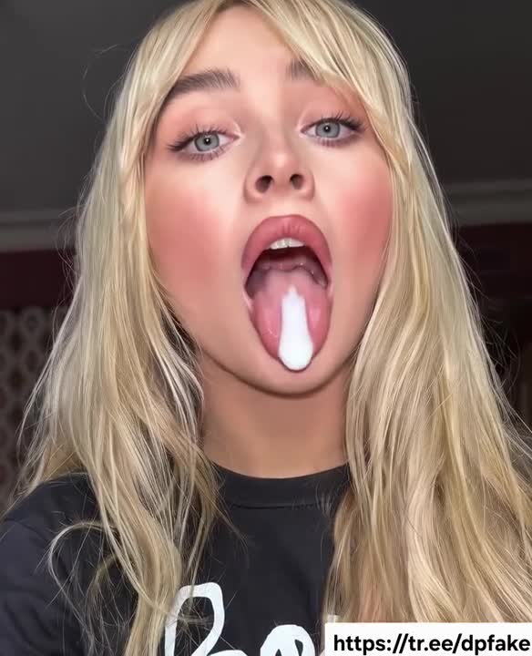 Sabrina Carpenter Tongue Out For Cum Porn Videos - Deepfades