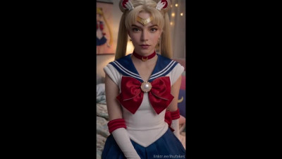 Anya Taylor Joy Sailor Moons Twins (preview)