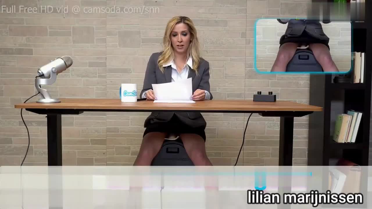 lilian marijnissen aan het buro - Deepfades
